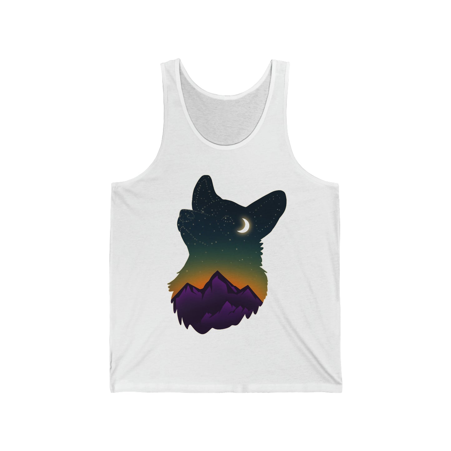 Tank top - Unisex - Constellation corgi