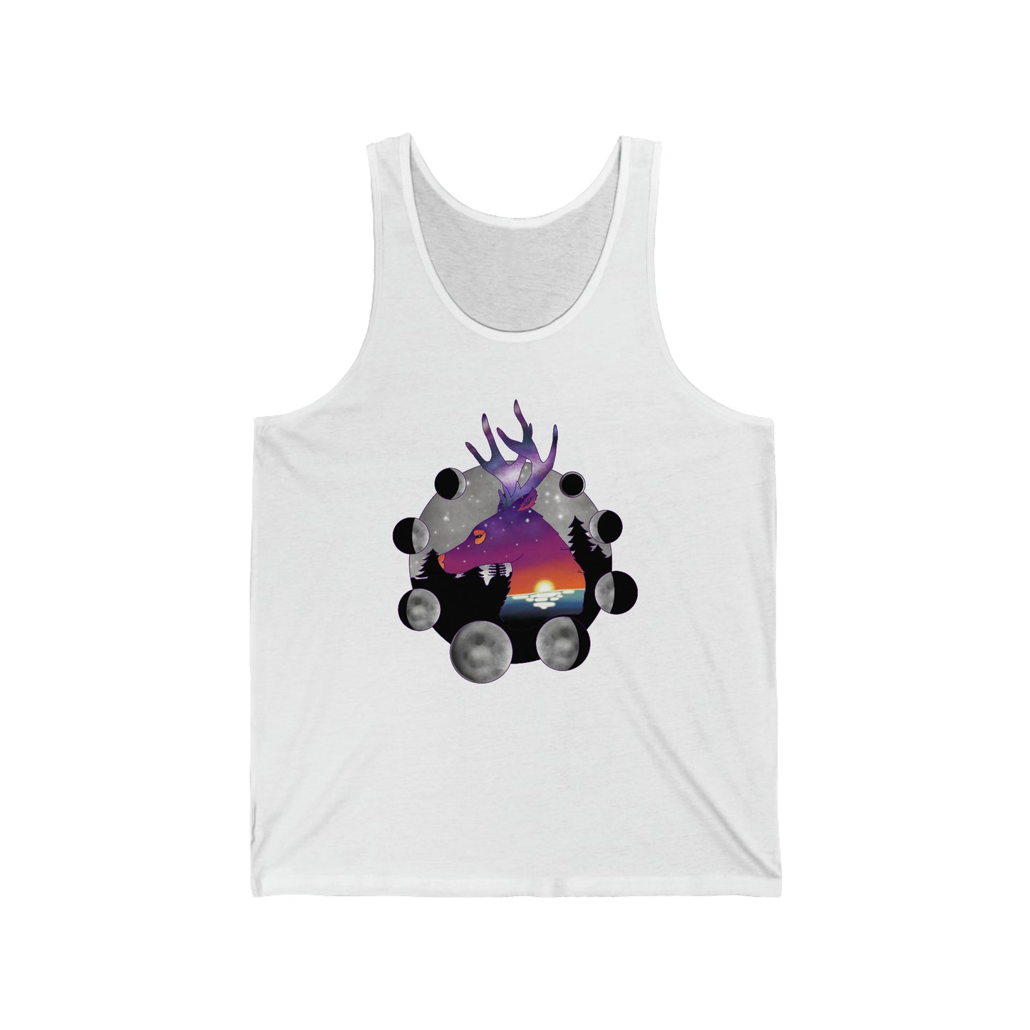 Tank top - Unisex - Cosmic deer
