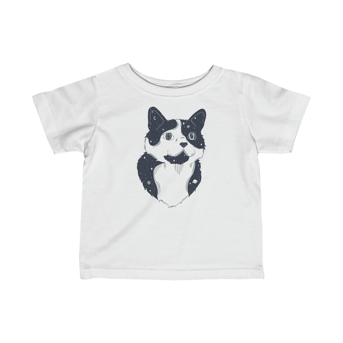 Baby's t-shirt - Starry cat