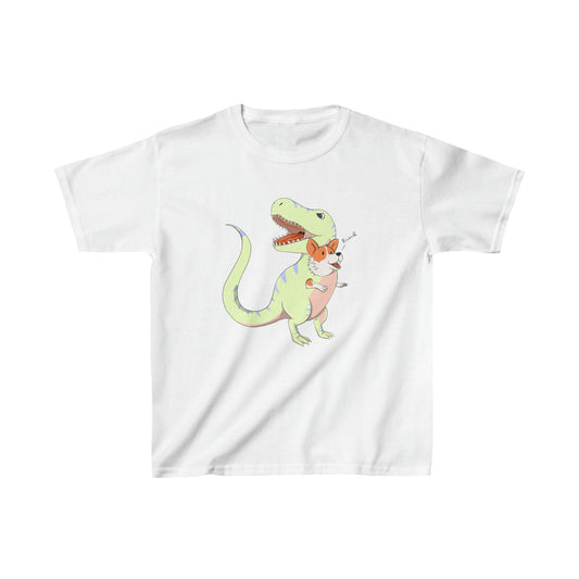 Children's t-shirt - Corgi rex