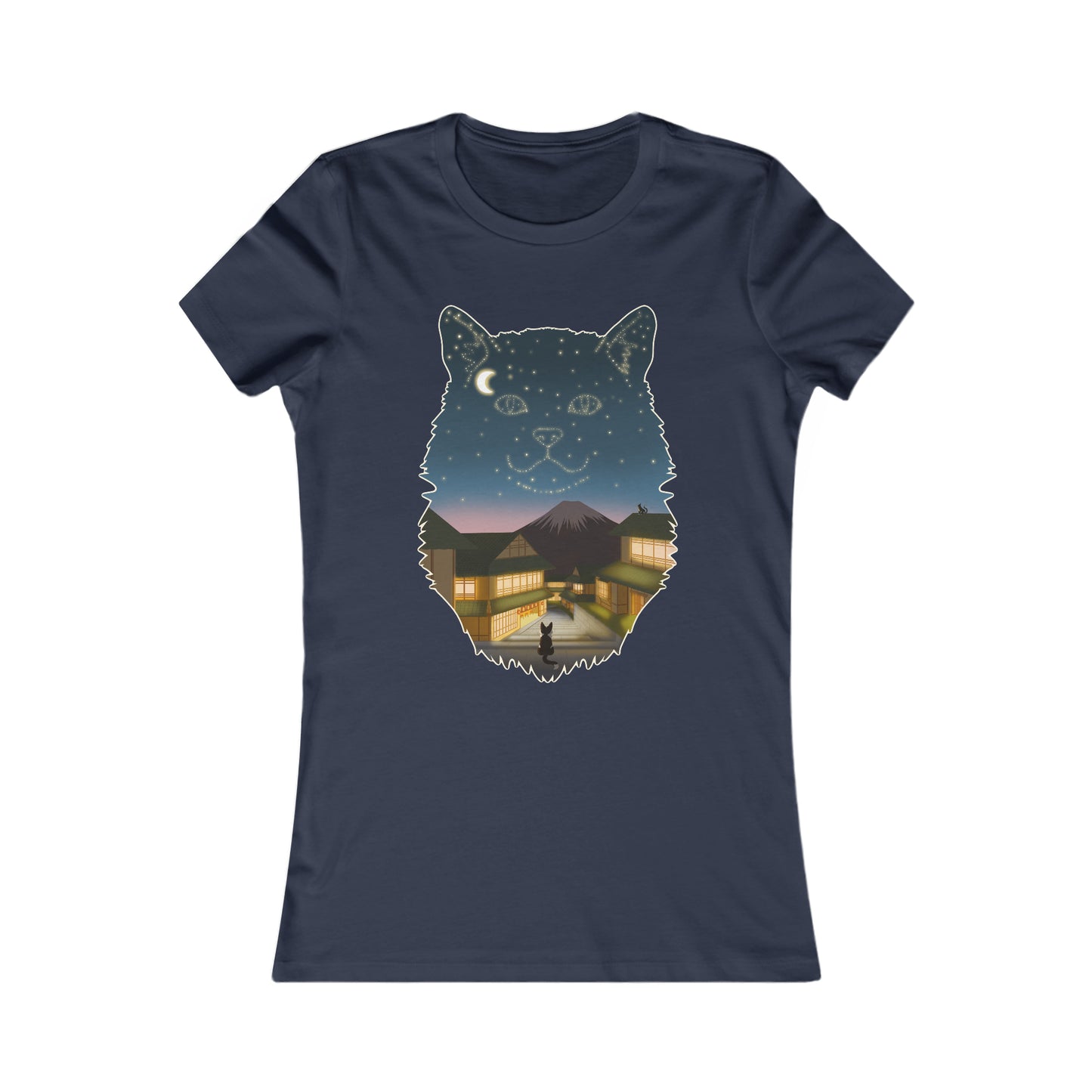 Women's t-shirt - Cat constellation