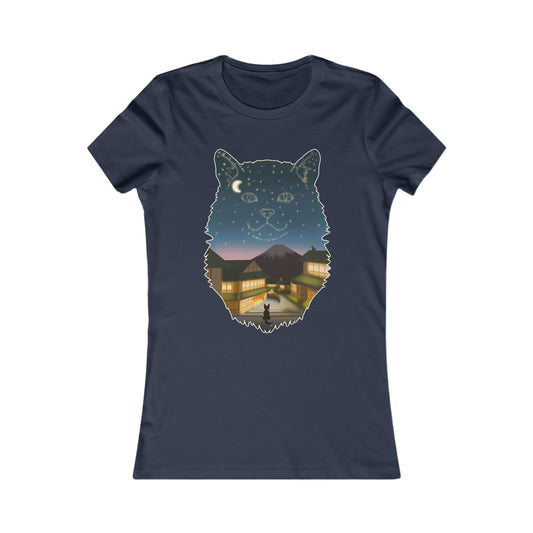 Women's t-shirt - Cat constellation