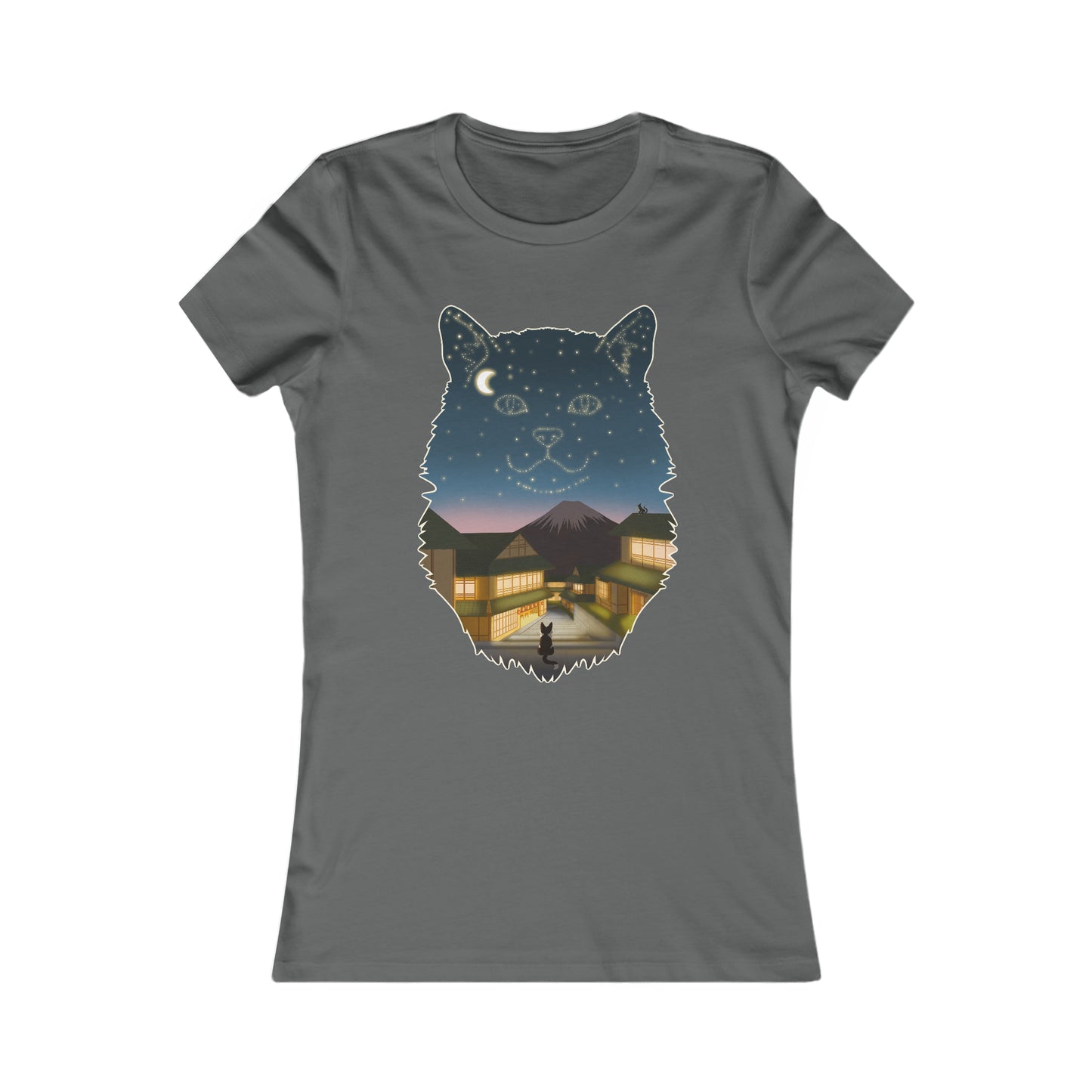 Women's t-shirt - Cat constellation