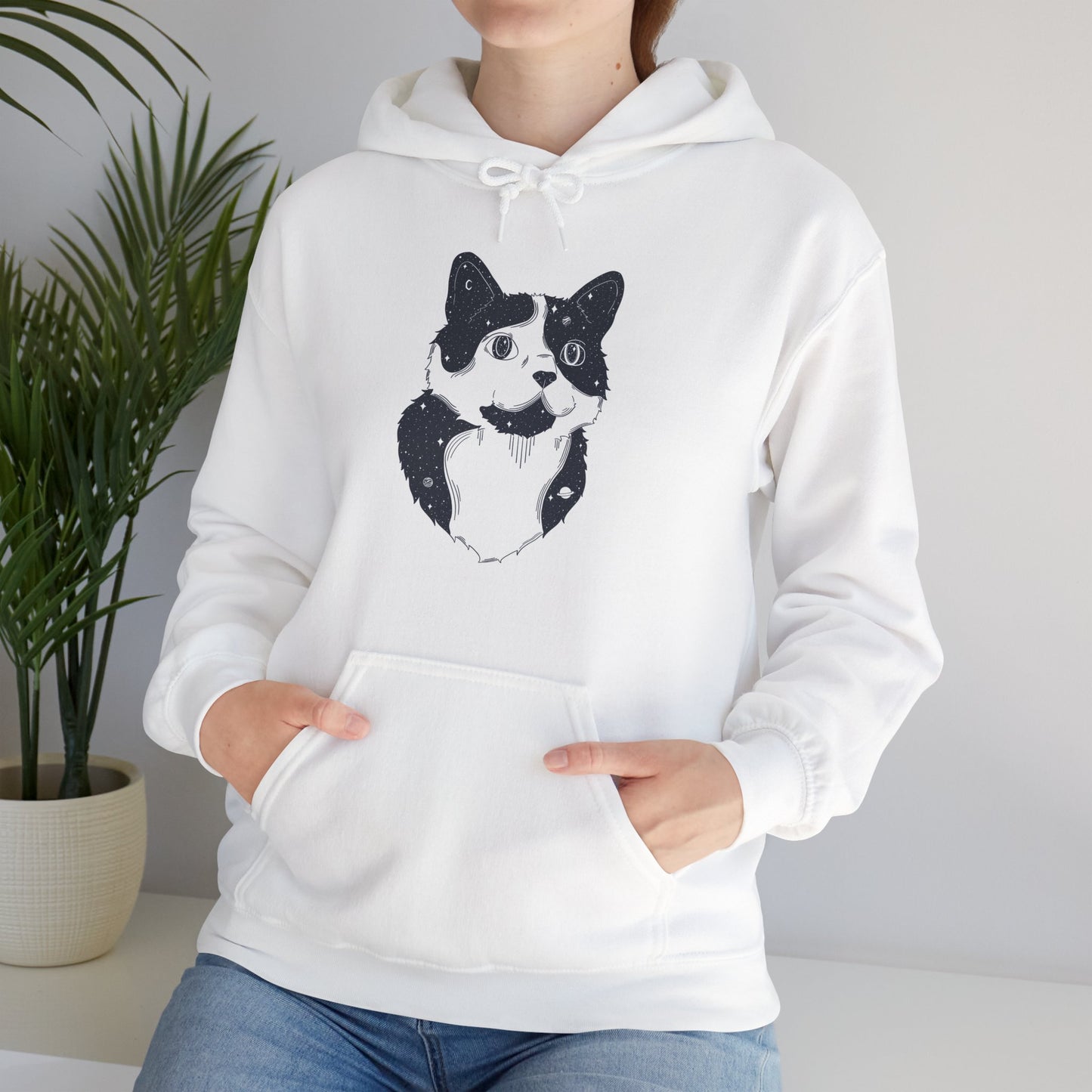 Hoodie - Unisex - Starry Cat