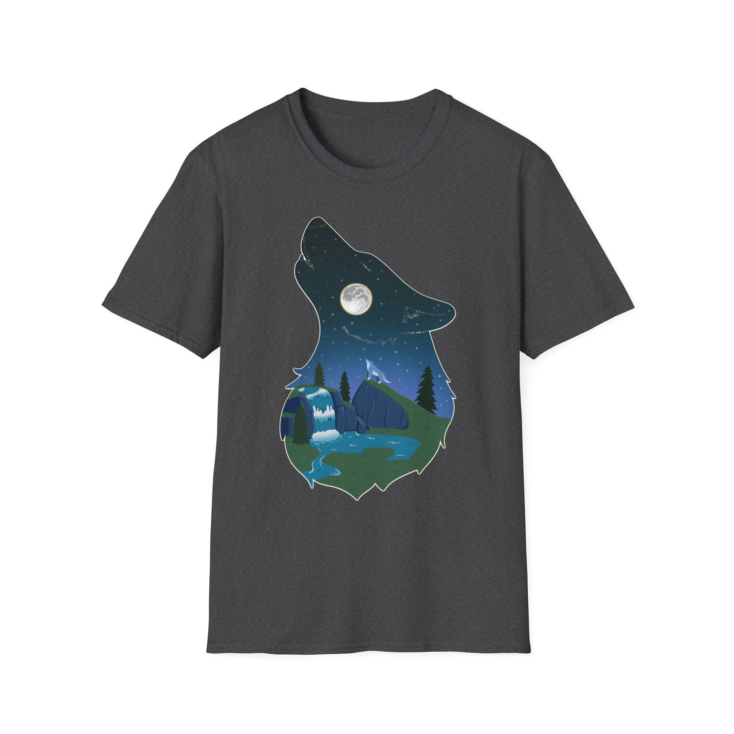 T-shirt - Unisex - Wolf Constellation
