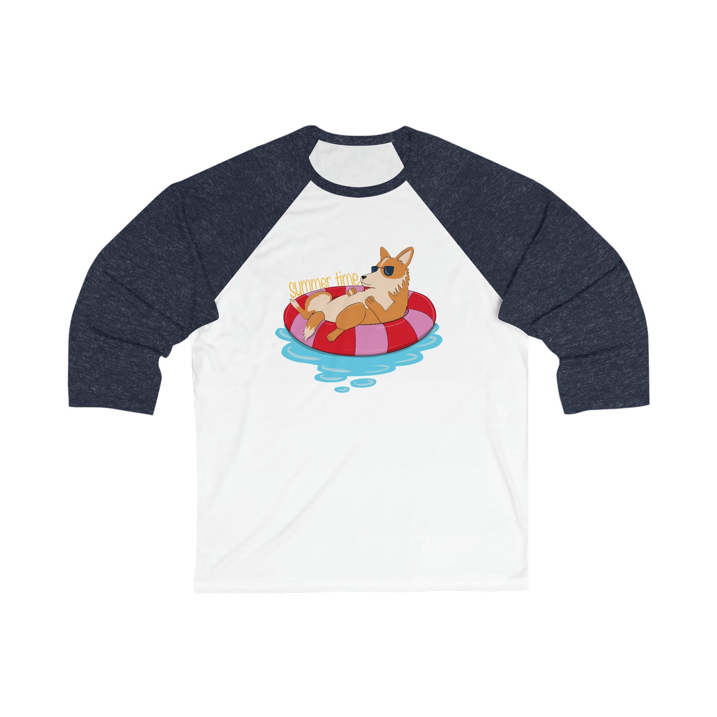 Baseball shirt - Unisex - Summer time