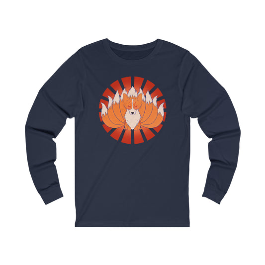 Long-sleeved shirt - Unisex - Nine Tailed Corgi