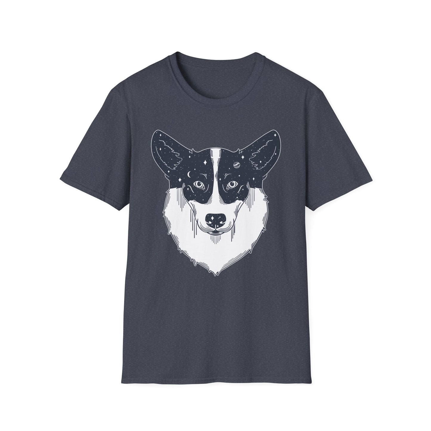 T-Shirt - Unisex - Starry Corgi