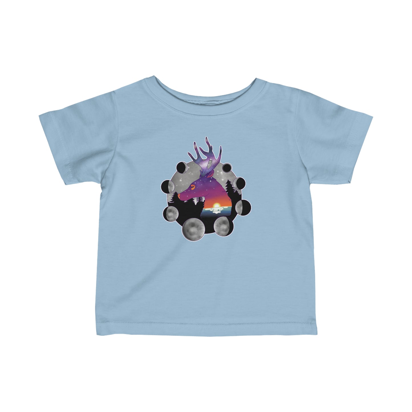 Baby's t-shirt - Cosmic deer