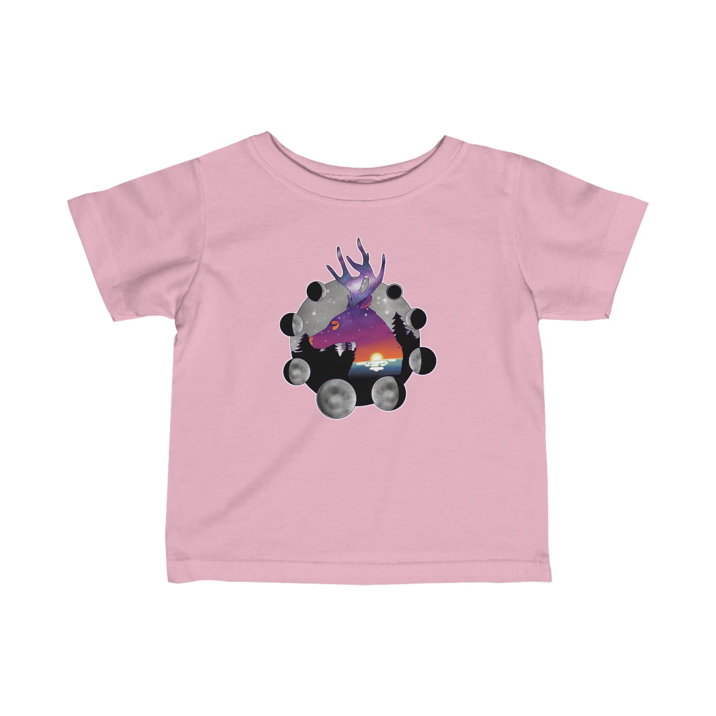 Baby's t-shirt - Cosmic deer