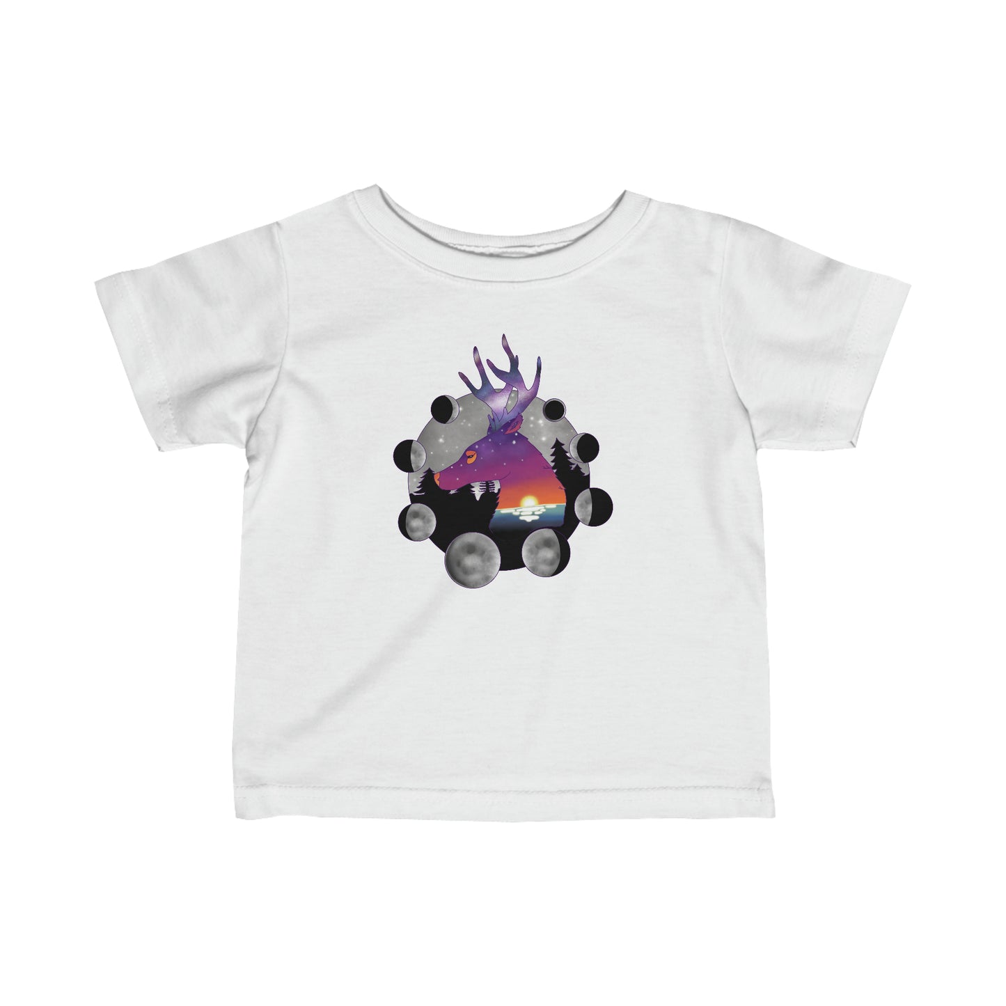 Baby's t-shirt - Cosmic deer