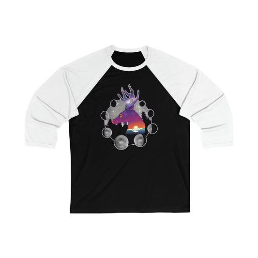 Baseball shirt - Unisex - Cosmic deer