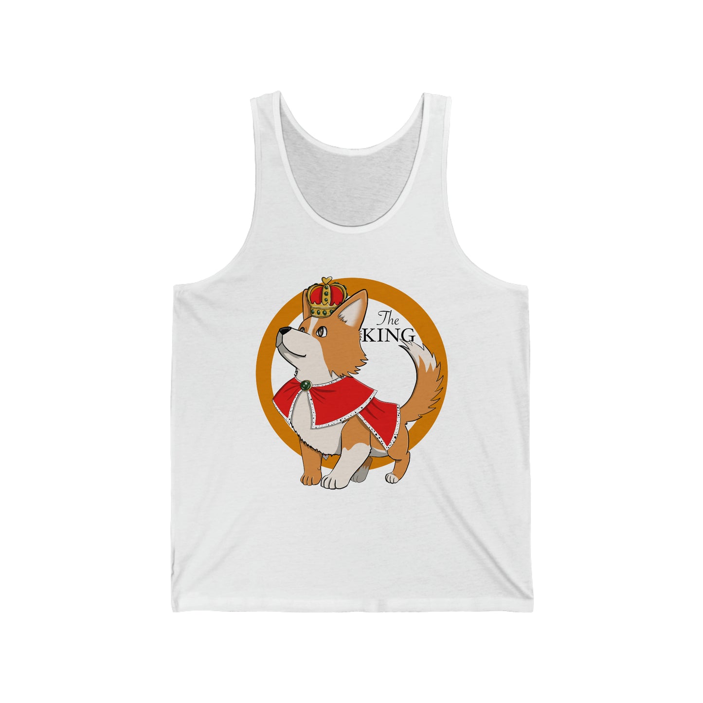 Tank top - Unisex - King corgi