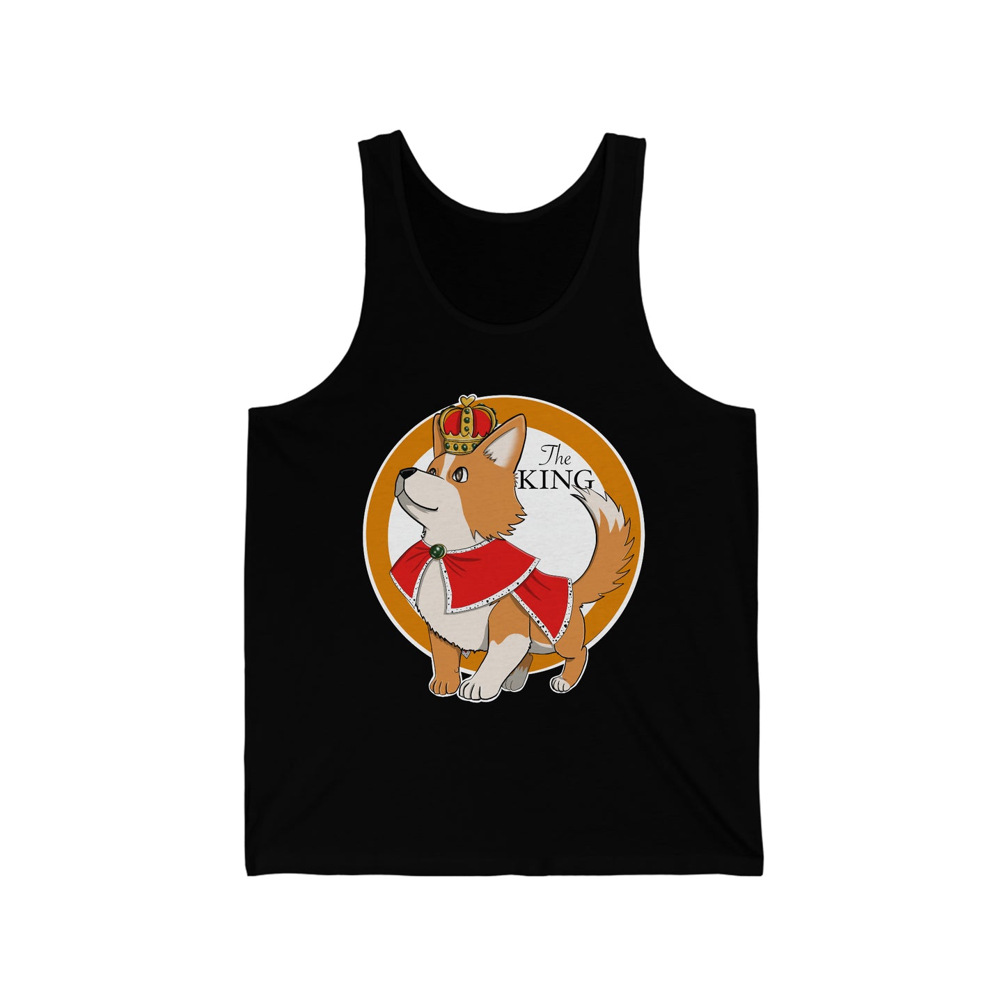 Tank top - Unisex - King corgi