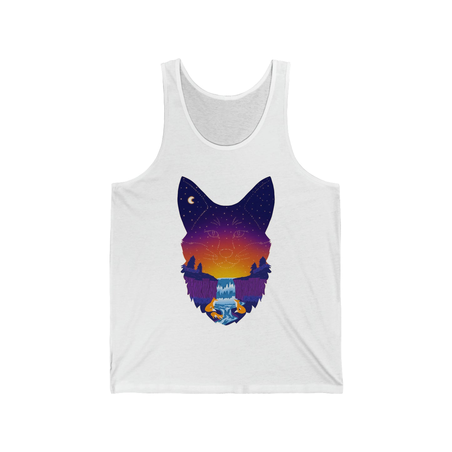 Tank top - Unisex - Fox constellation