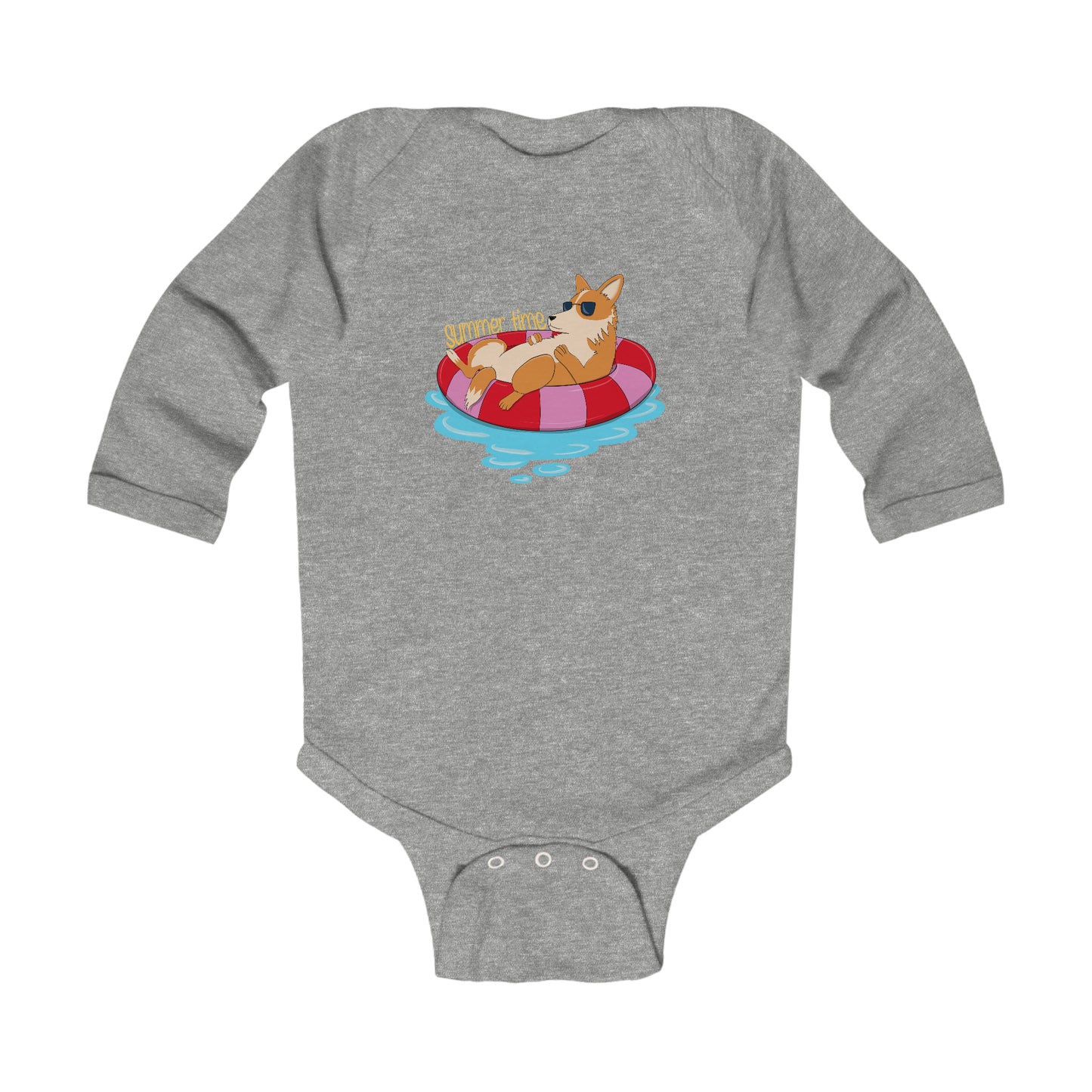 Long-sleeved onesie - Summer time