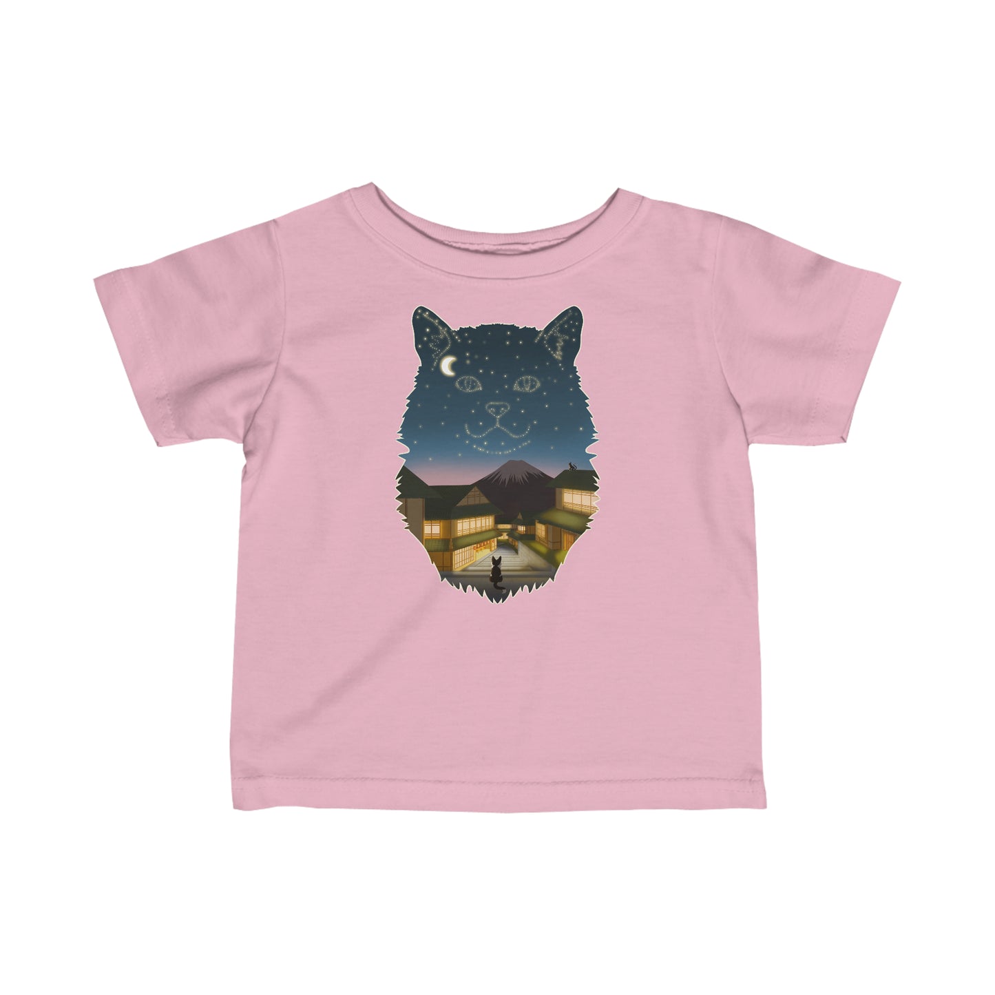 Baby's t-shirt - Cat constellation
