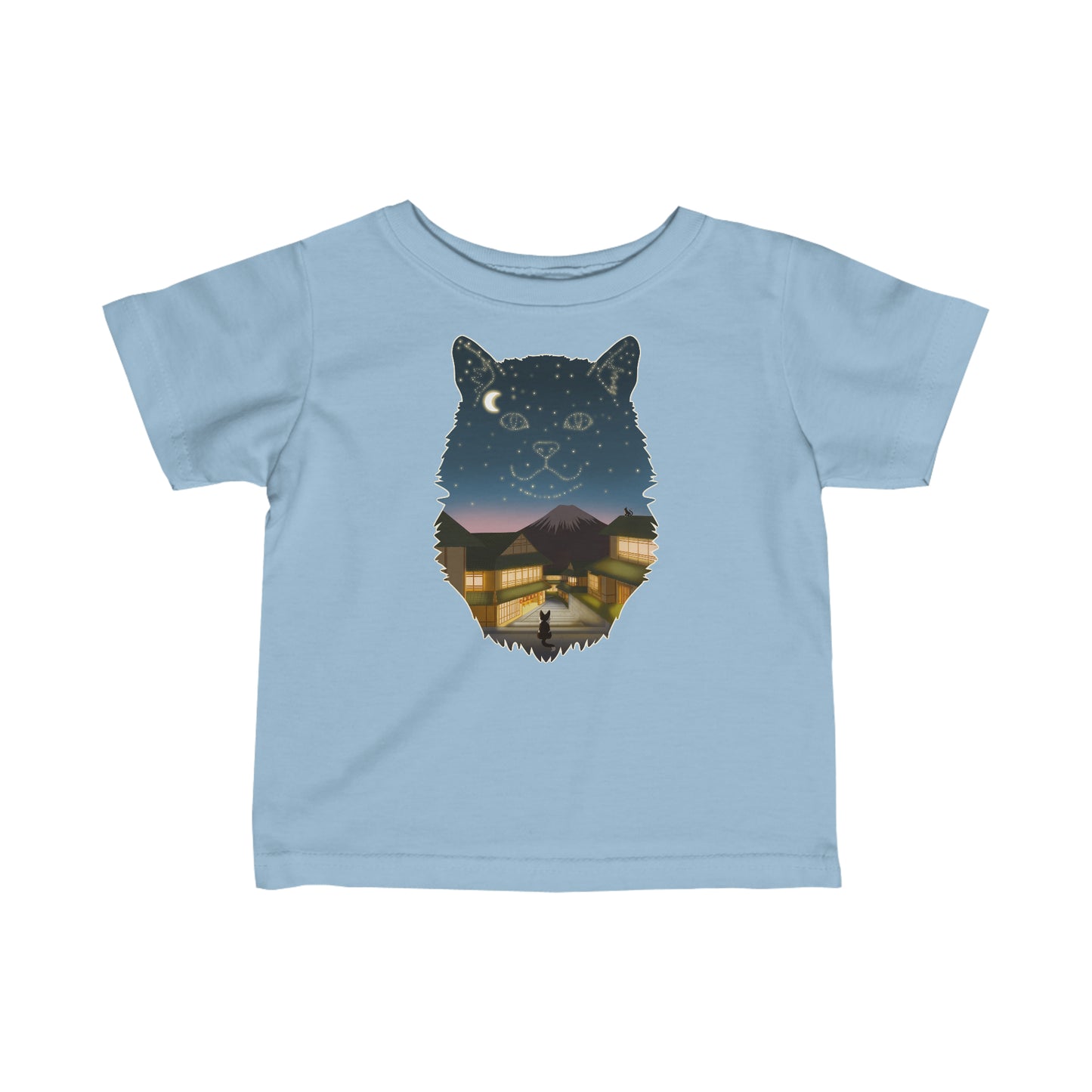 Baby's t-shirt - Cat constellation