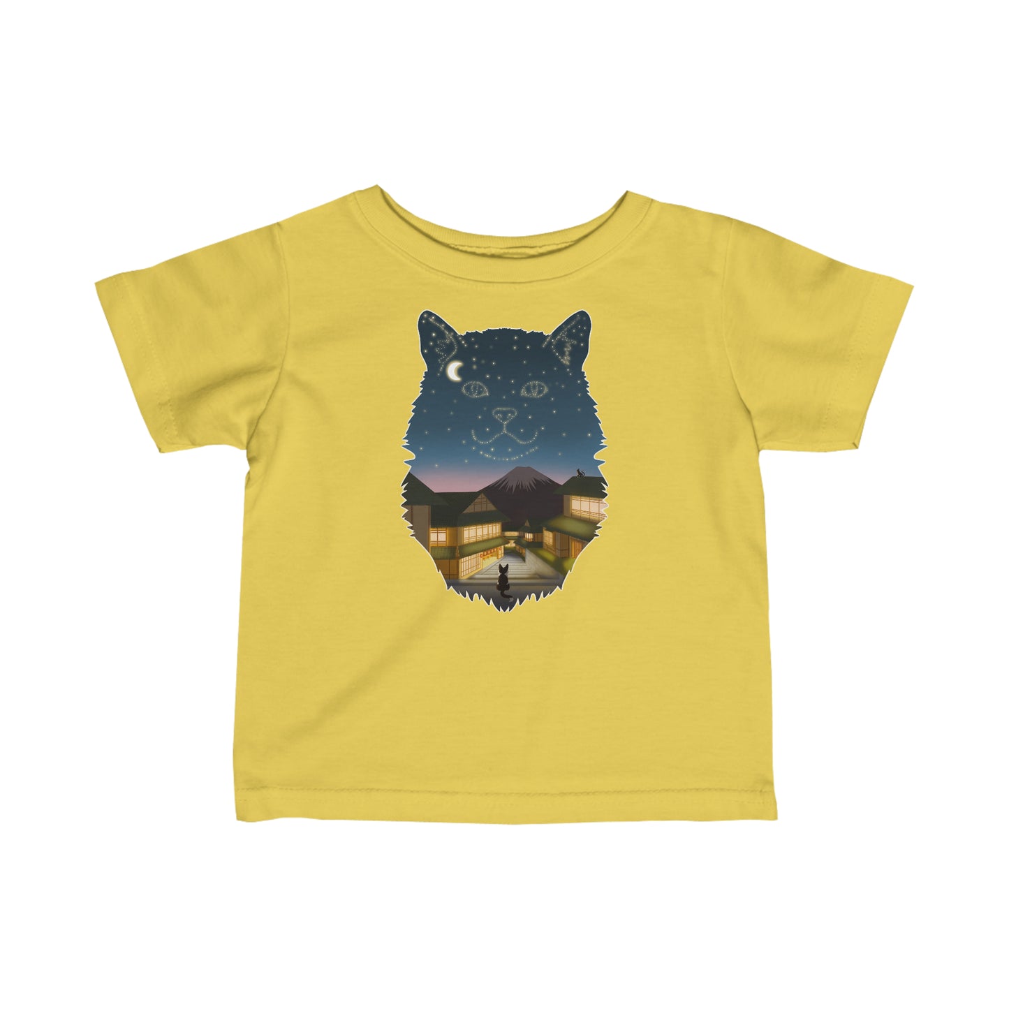 Baby's t-shirt - Cat constellation