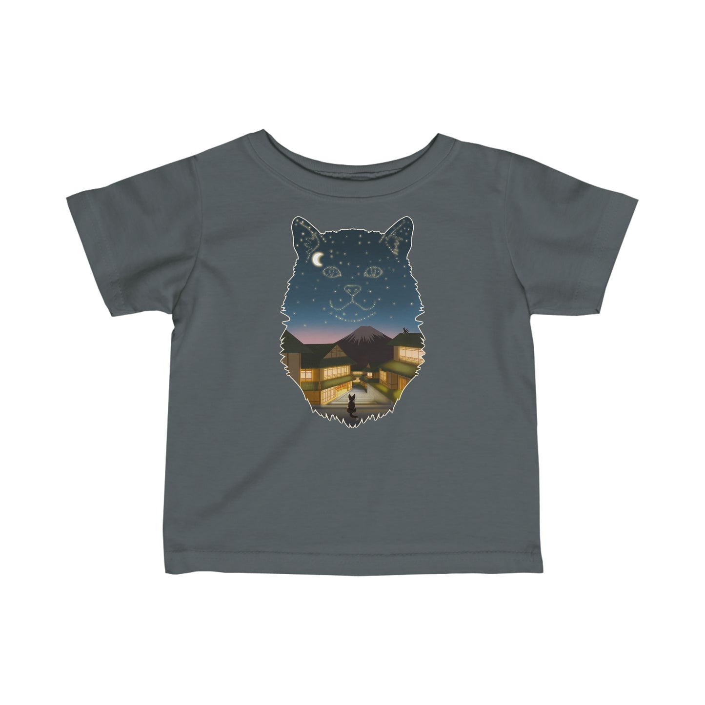 Baby's t-shirt - Cat constellation