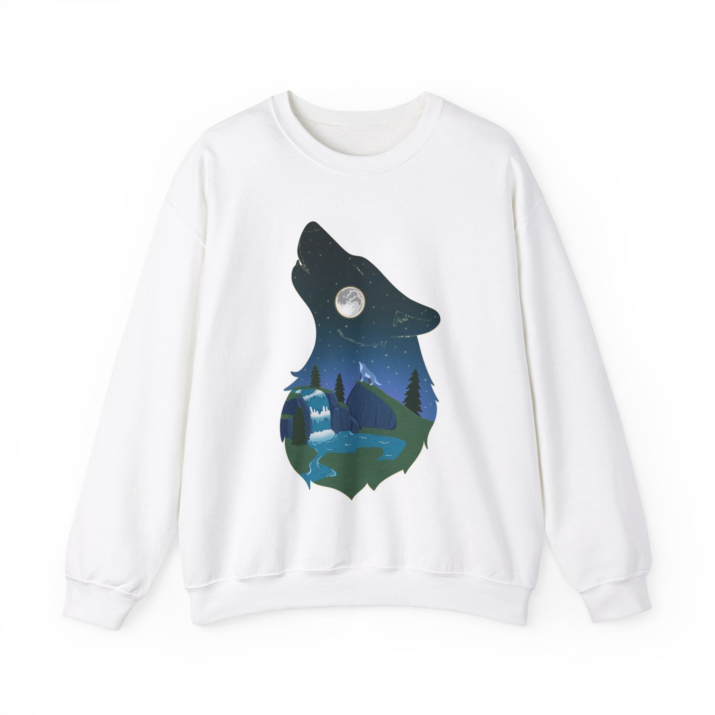 Crewneck - Unisex - Wolf constellation