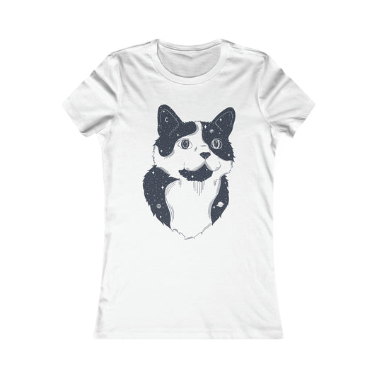 Women's t-shirt - Starry cat