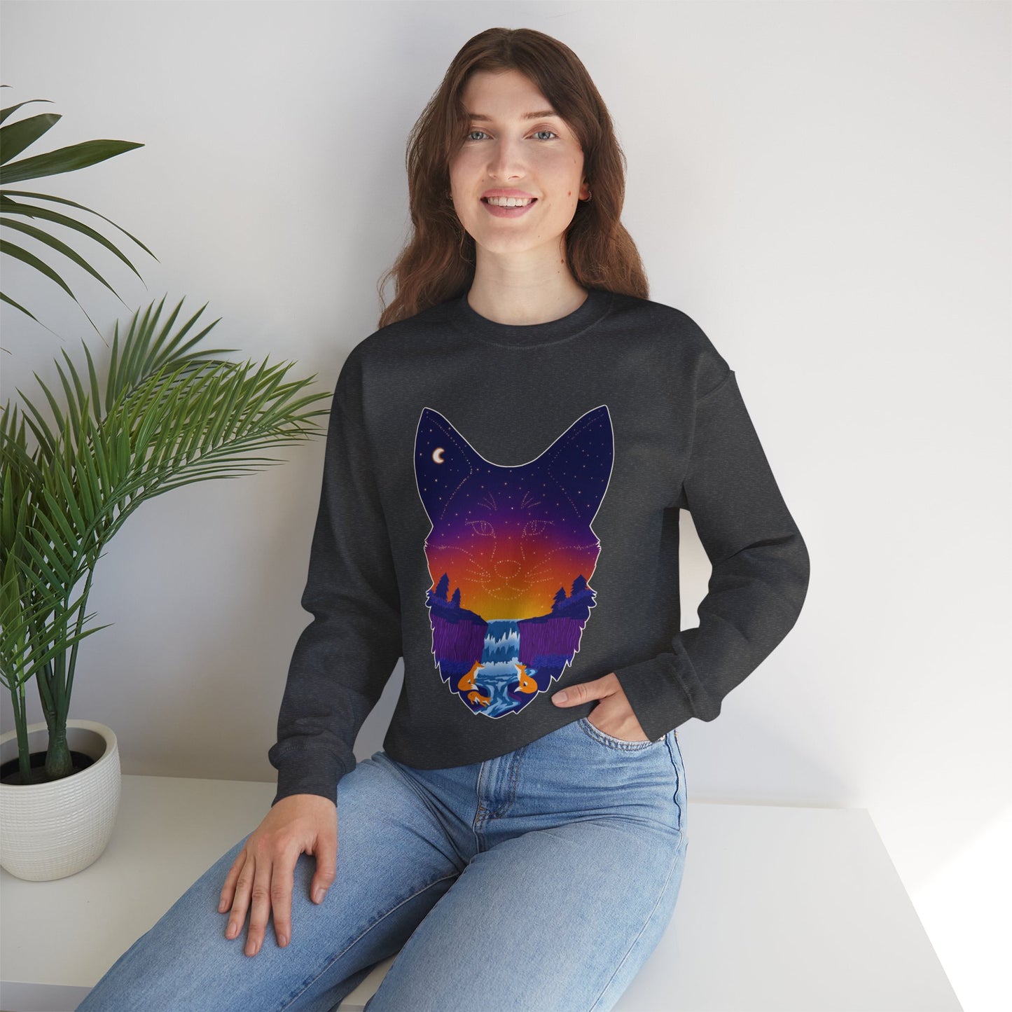 Crewneck - Unisex - Fox constellation