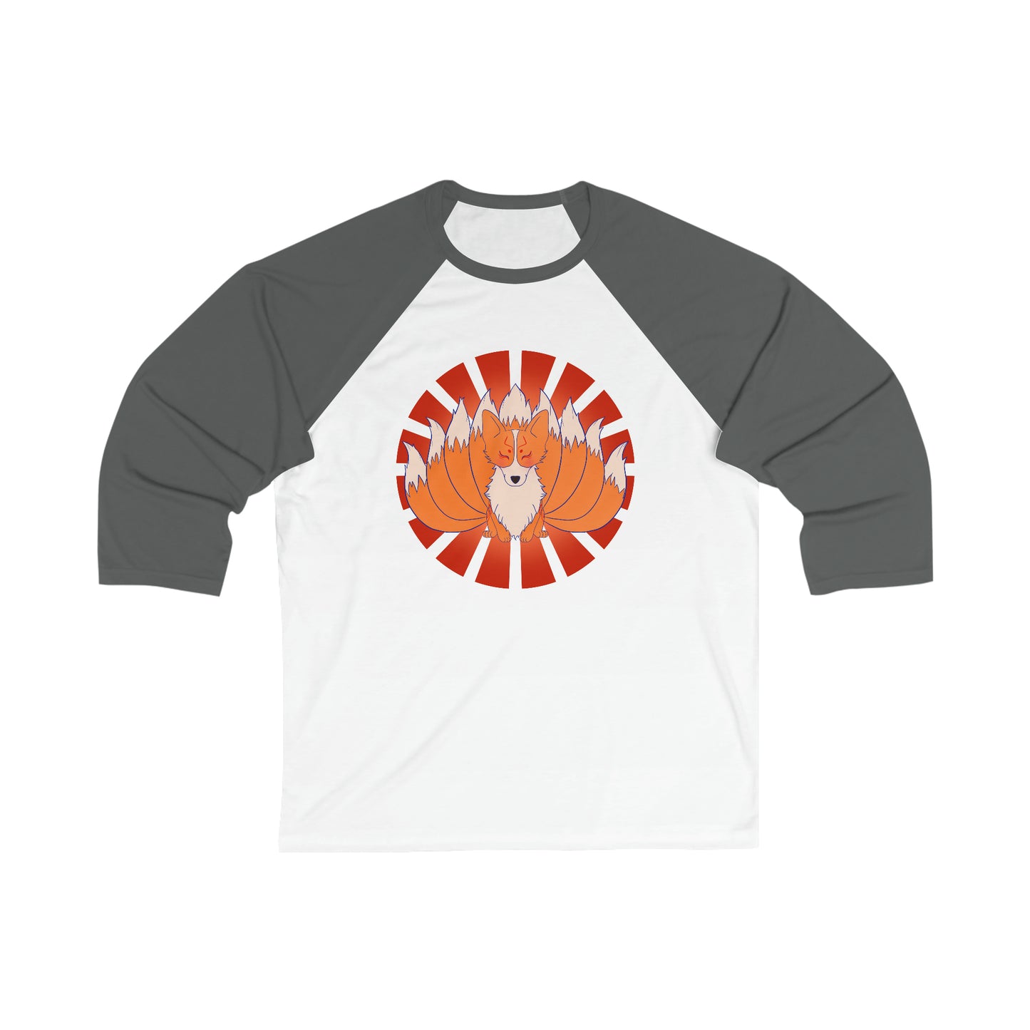 Baseball shirt - Unisex - Nine-tailed corgi