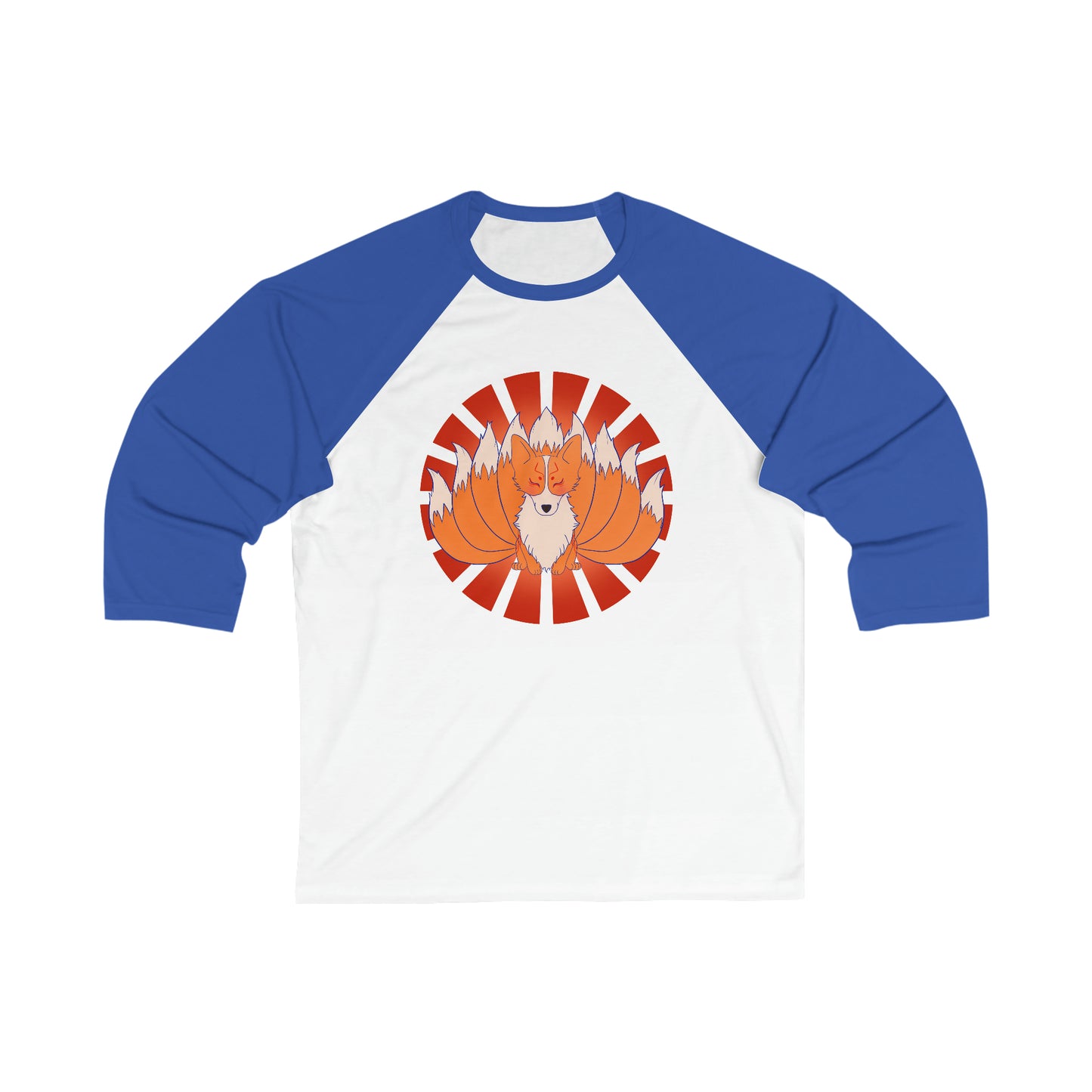Baseball shirt - Unisex - Nine-tailed corgi
