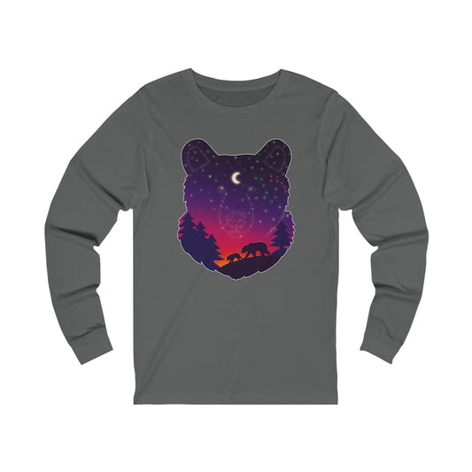 Long-sleeved shirt - Unisex - Bear constellation