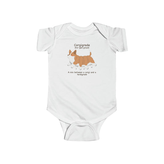 Short-sleeved onesie - Corgigrade