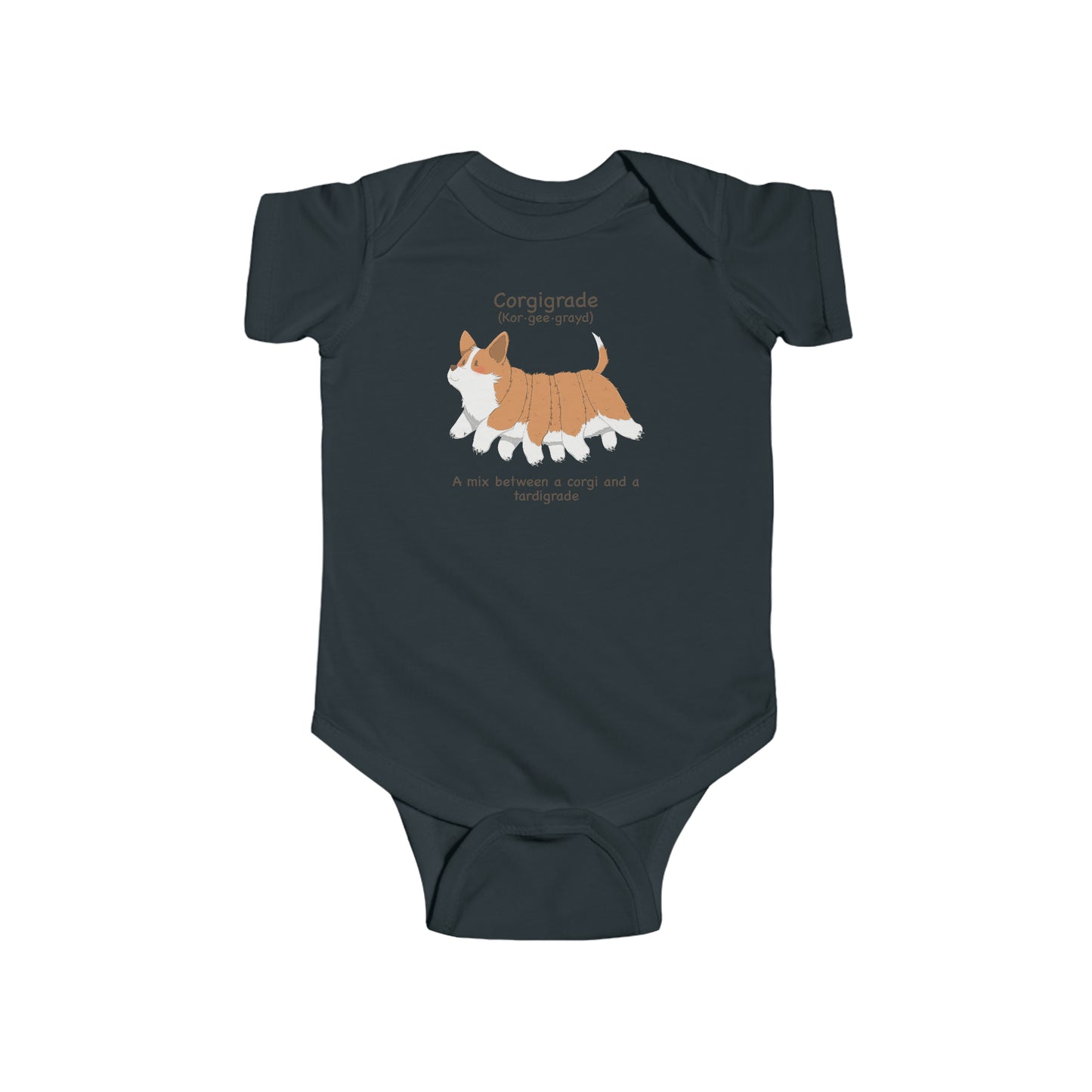 Short-sleeved onesie - Corgigrade