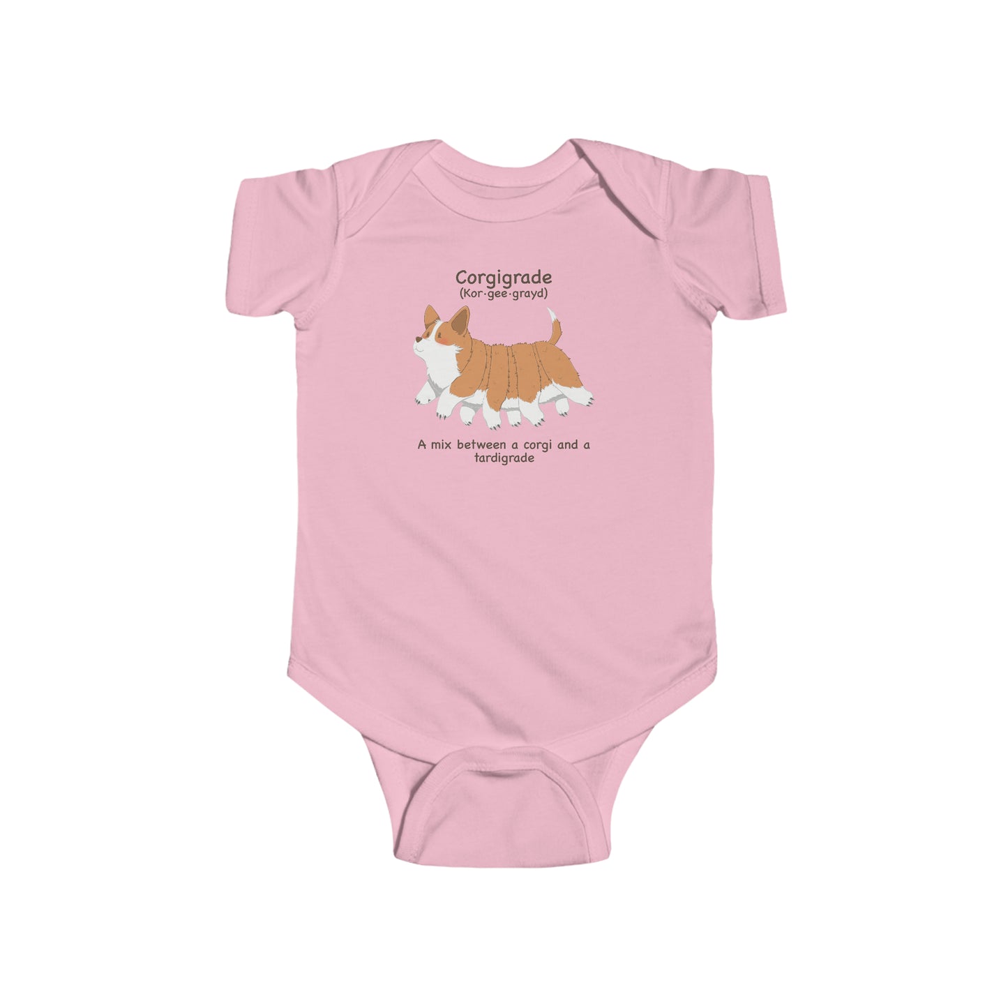 Short-sleeved onesie - Corgigrade
