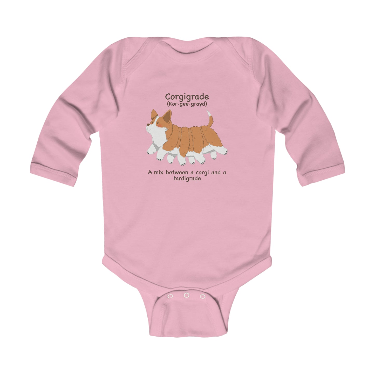 Long-sleeved onesie - Corgigrade
