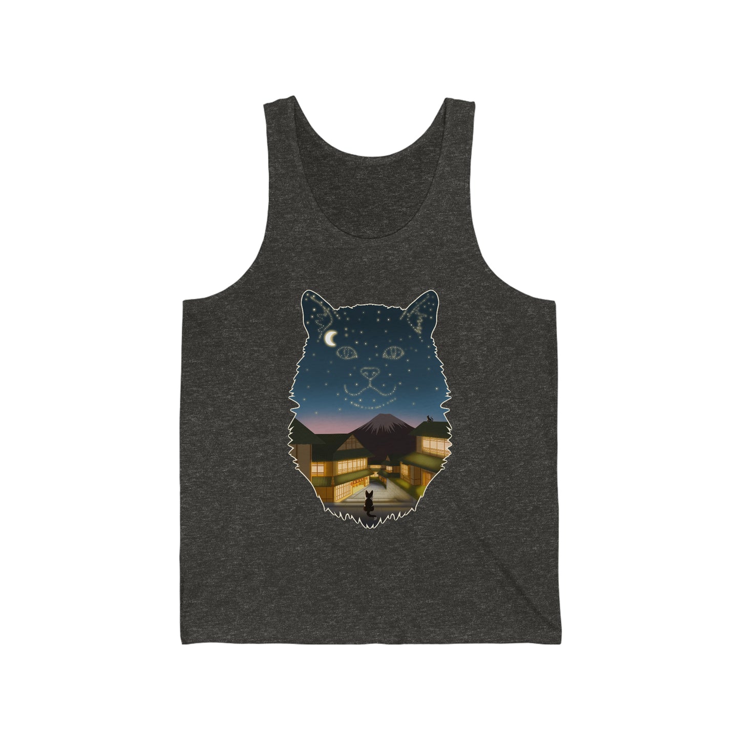 Tank top - Unisexe - Constellation chat