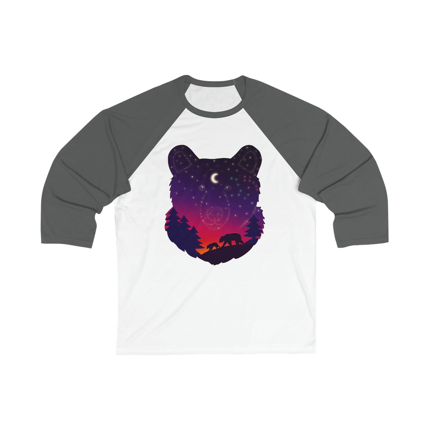Baseball shirt - Unisex - Bear constellation