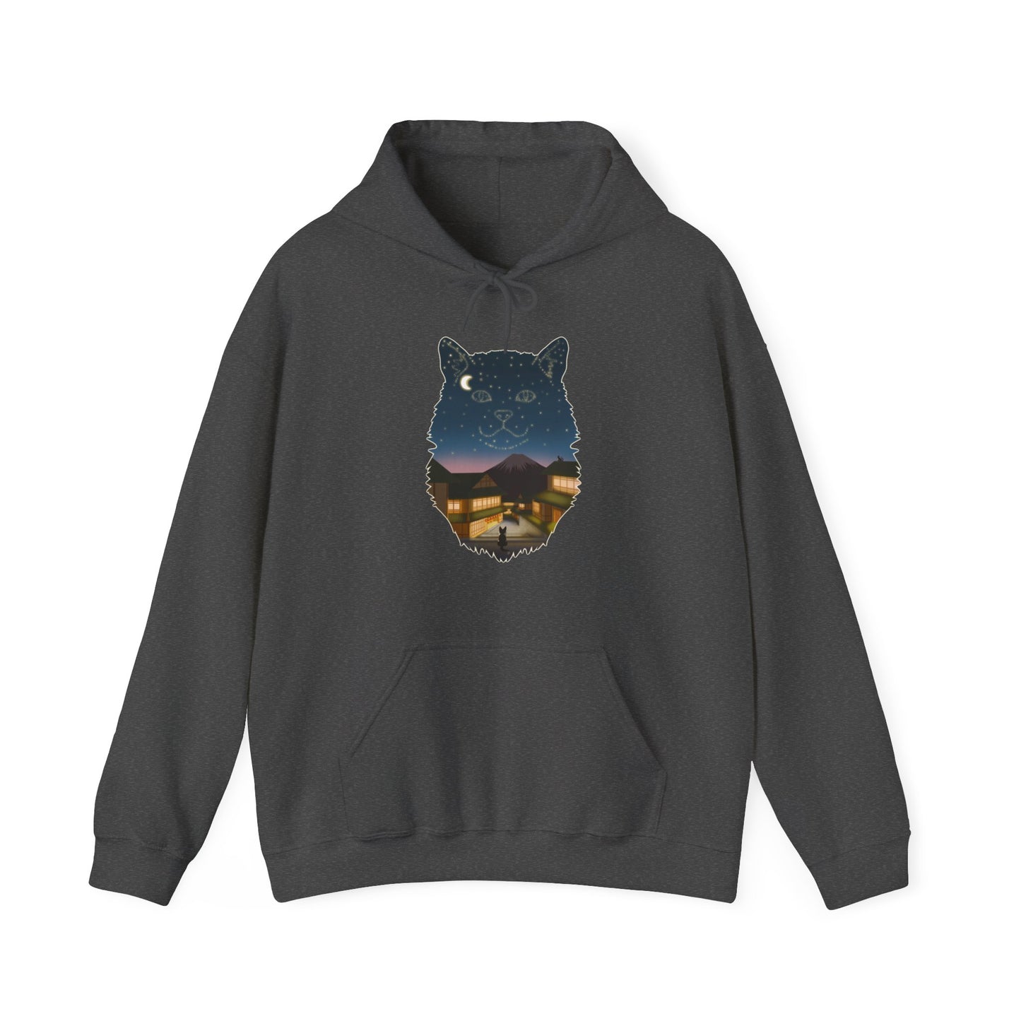 Hoodie - Unisexe - Constellation chat
