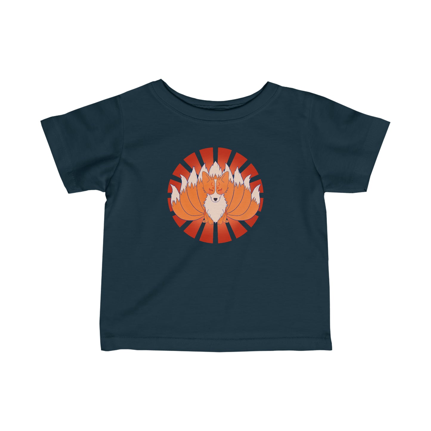 Baby's t-shirt - Nine-tailed corgi