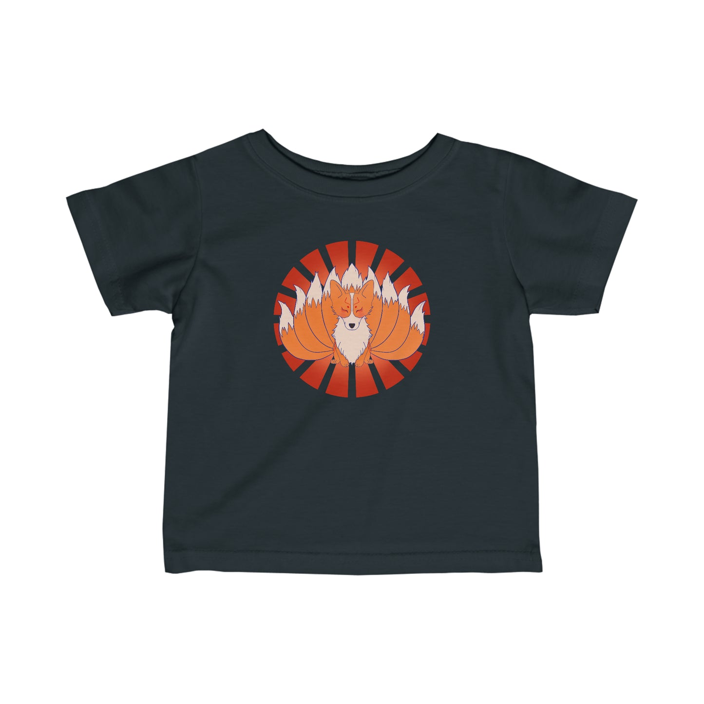 Baby's t-shirt - Nine-tailed corgi