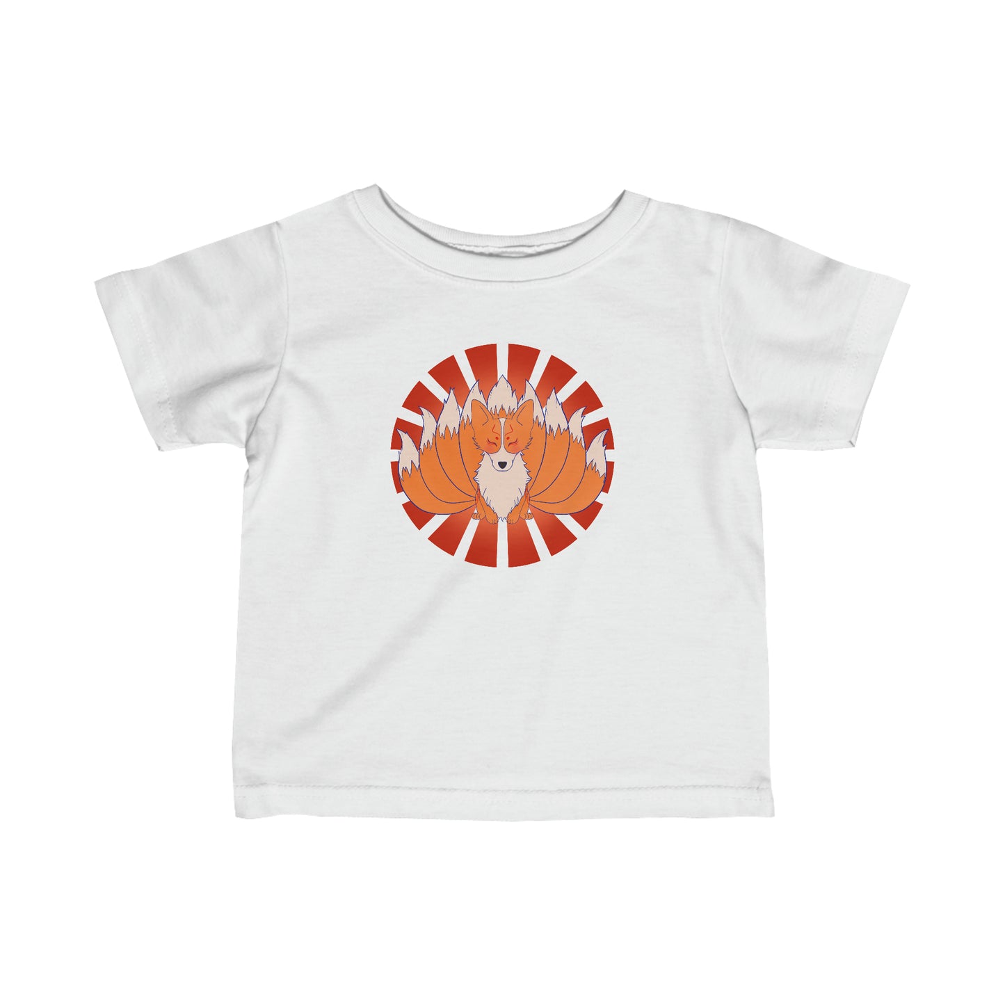 Baby's t-shirt - Nine-tailed corgi