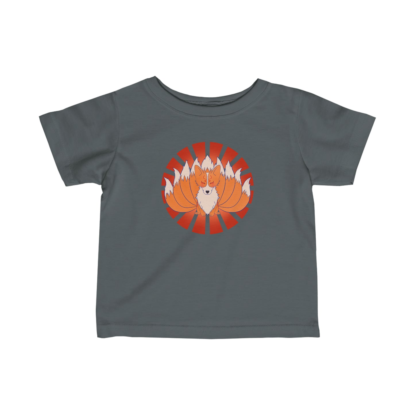 Baby's t-shirt - Nine-tailed corgi