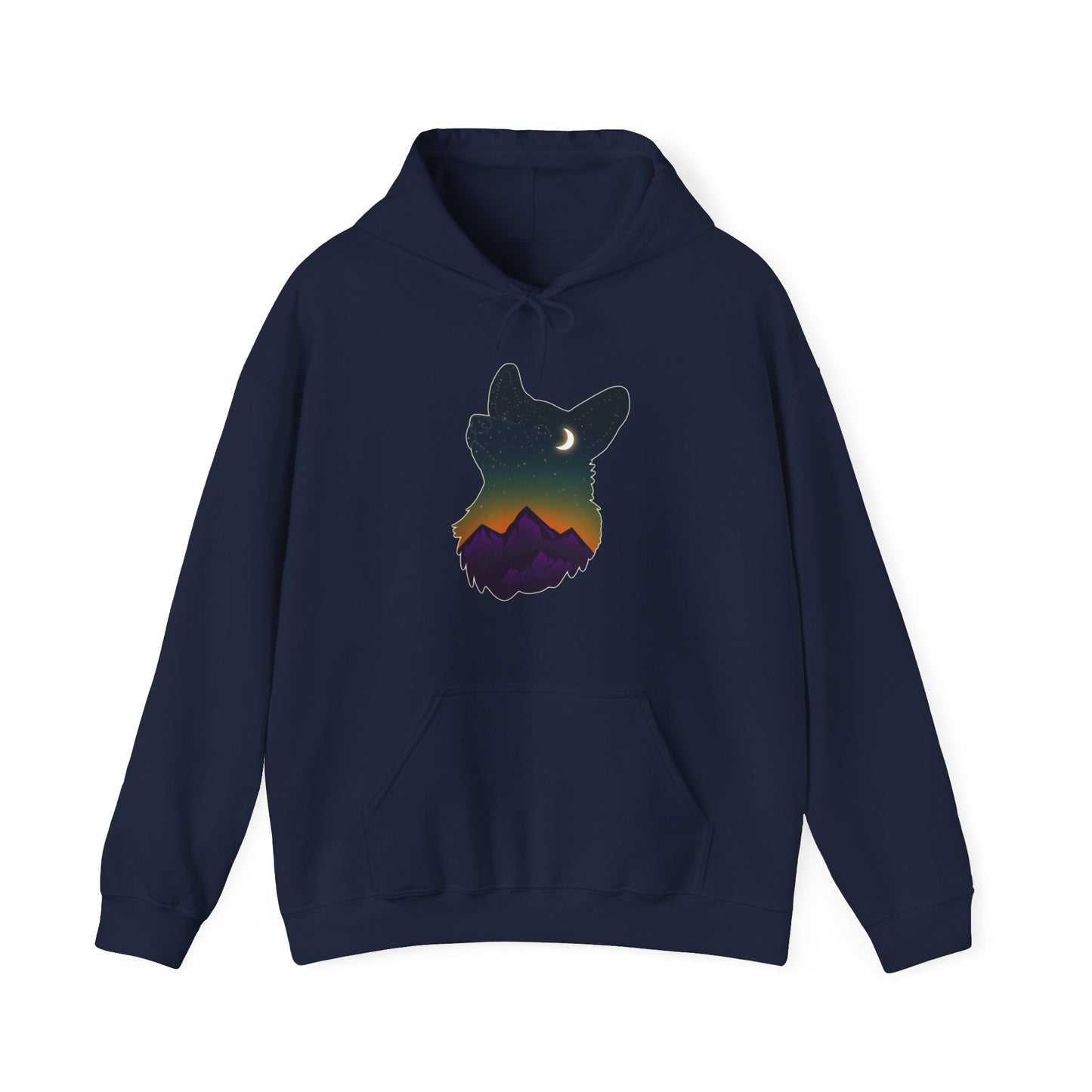 Hoodie - Unisex - Corgi Constellation
