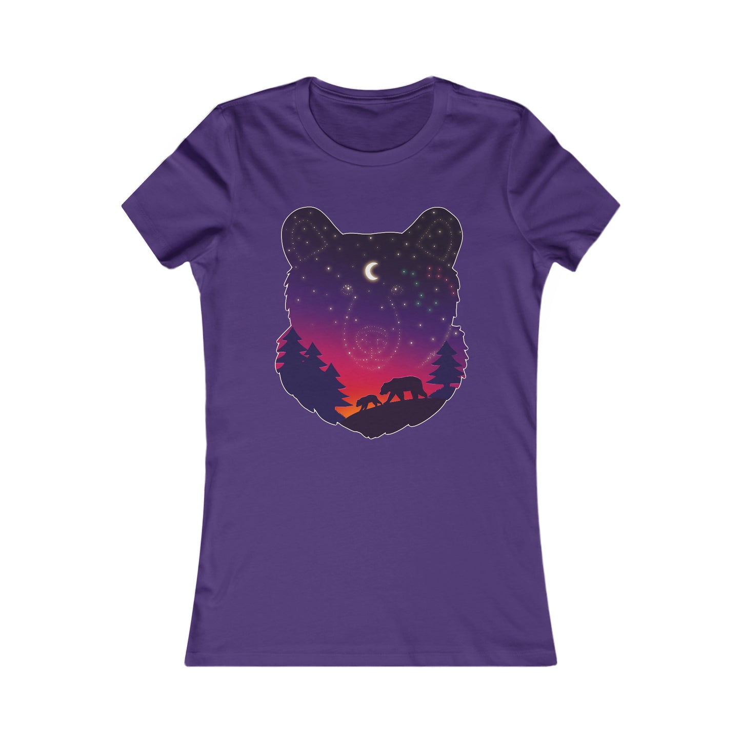 Women's t-shirt - Bear constellation