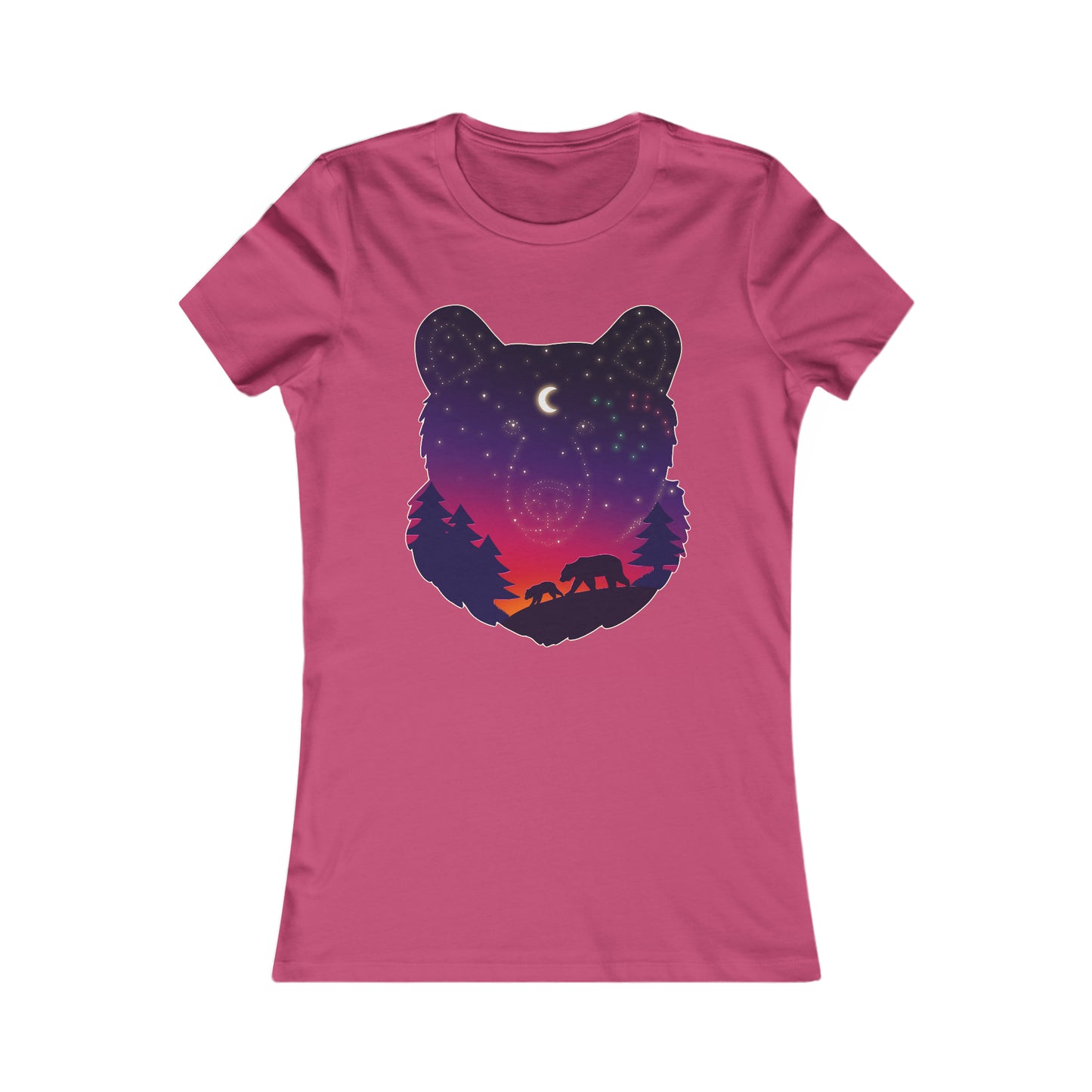 Women's t-shirt - Bear constellation