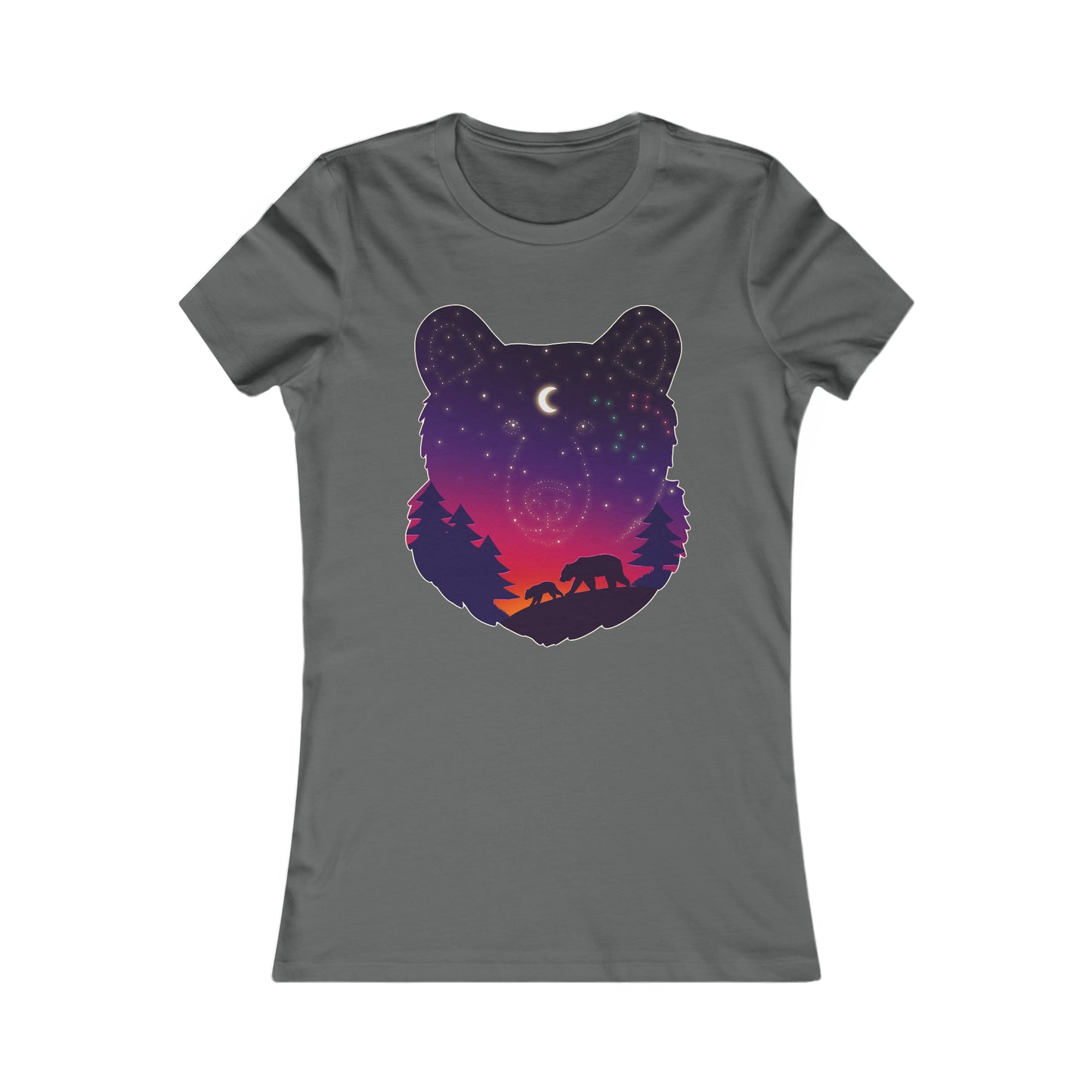 Women's t-shirt - Bear constellation