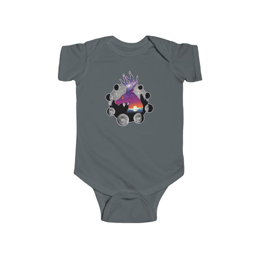 Short Sleeve Onesie - Cosmic Deer