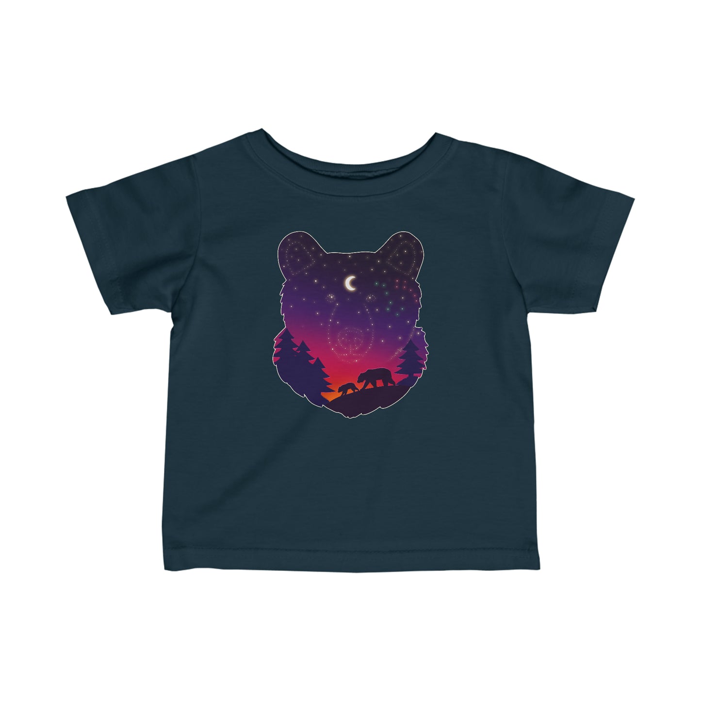 Baby's t-shirt - Bear constellation