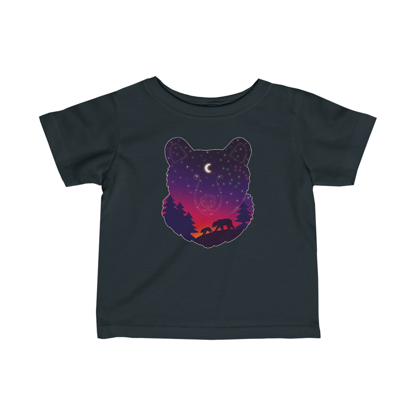 Baby's t-shirt - Bear constellation