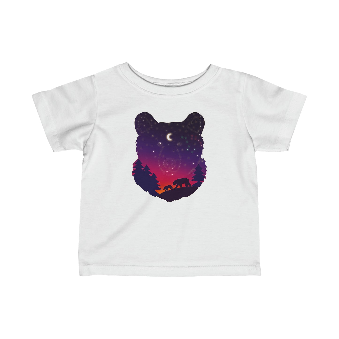 Baby's t-shirt - Bear constellation