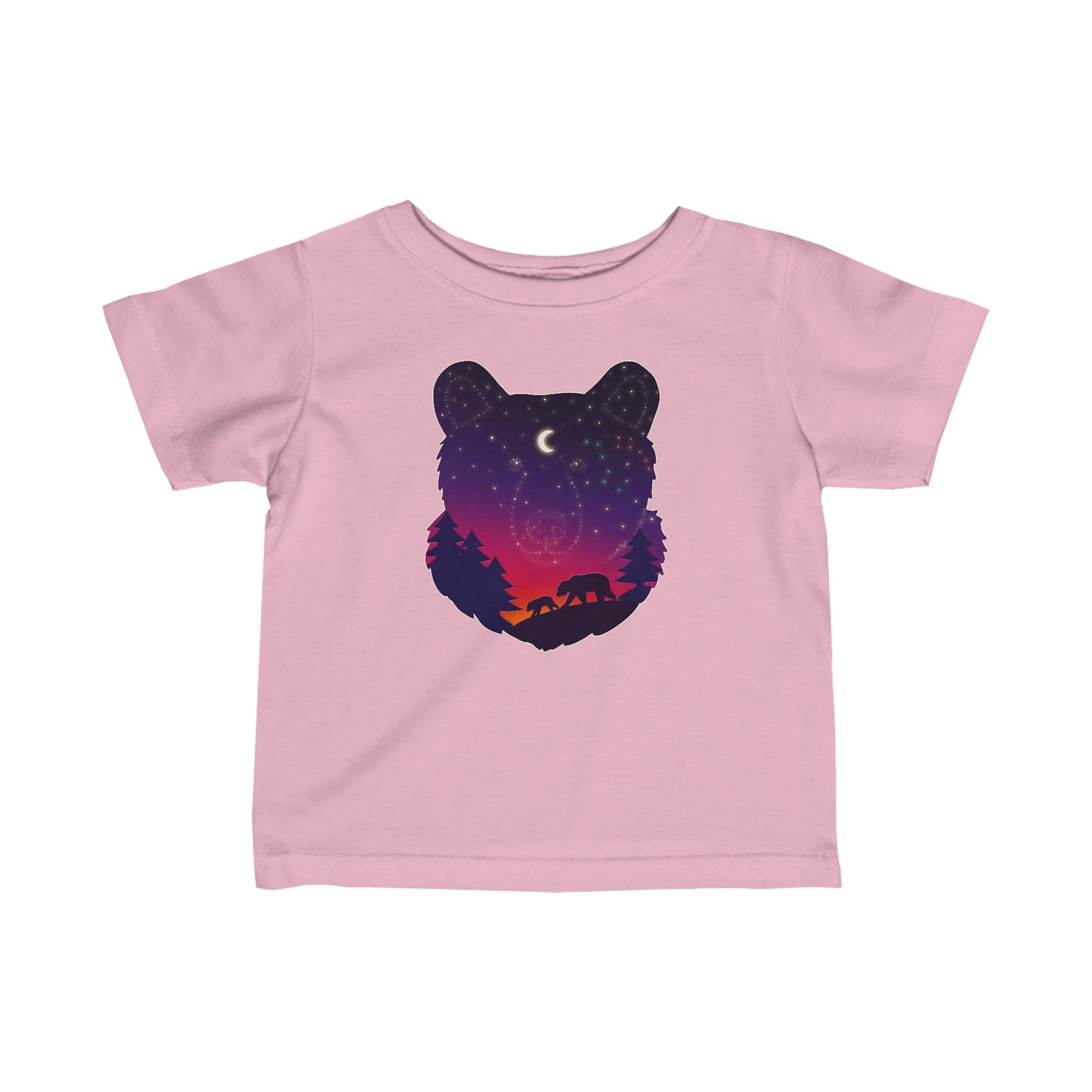 Baby's t-shirt - Bear constellation
